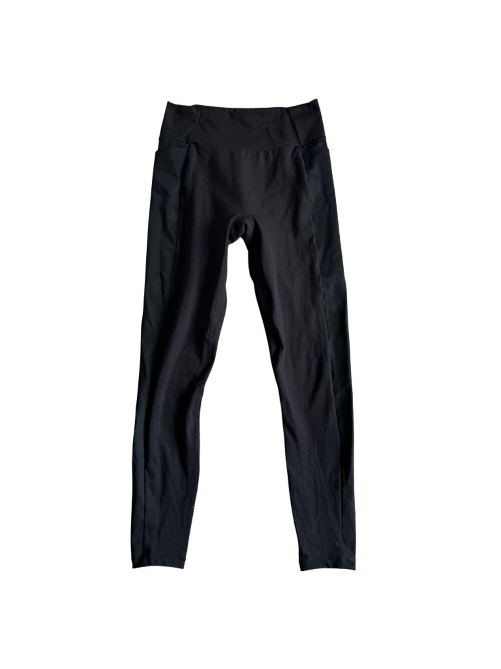 Honeylove Women's Sz Medium Black High-Waisted Leggings With Side Pockets